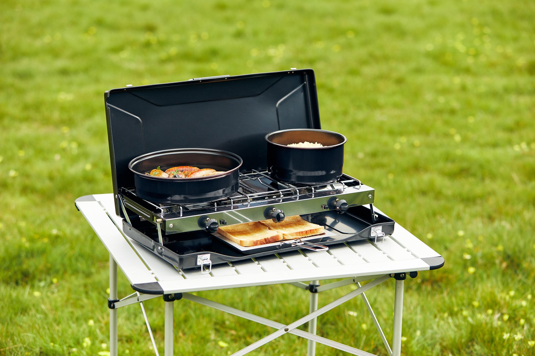 camping stove cooking outdoors        <h3 class=