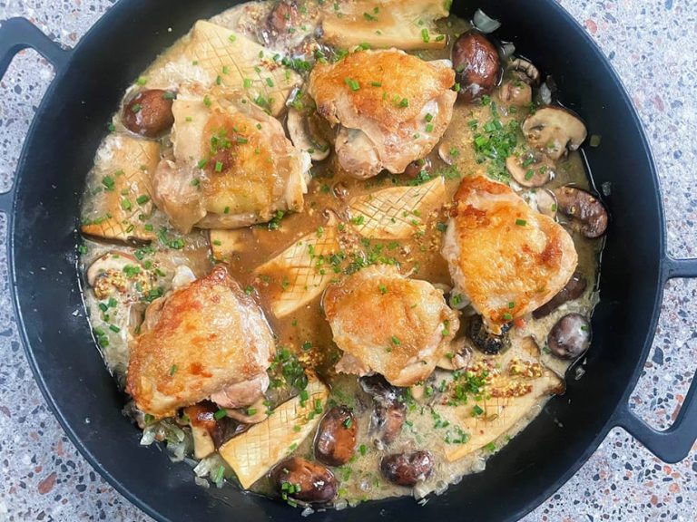 Creamy Chicken and Mushroom Skillet | Outback Barbecues