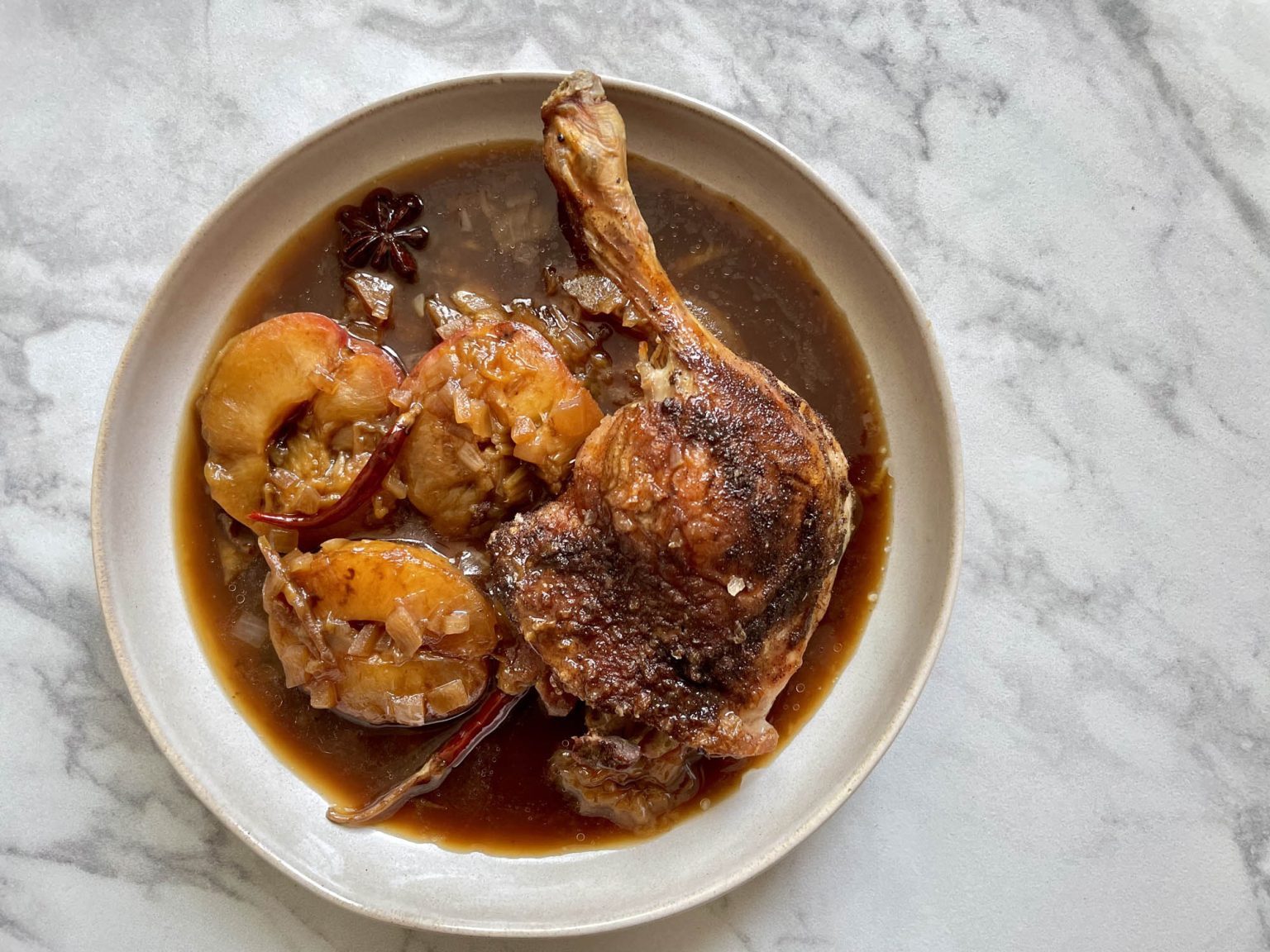 Skillet Roasted Duck Legs with Plum Sauce Outback Barbecues